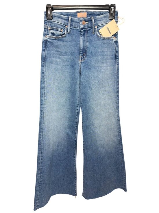 MOTHER Denim - NWT MOTHER The Roller Fray Fan Favorite Wide Leg Jeans Size 23 MSRP $258